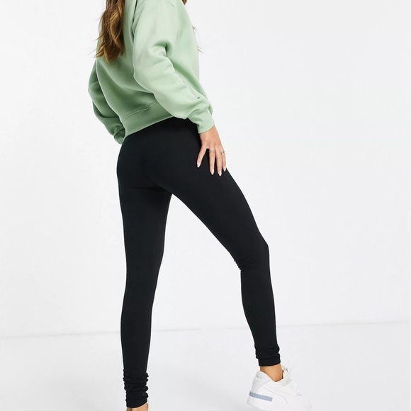 Champion leggings with logo in black Size Medium - Picture 2 of 10